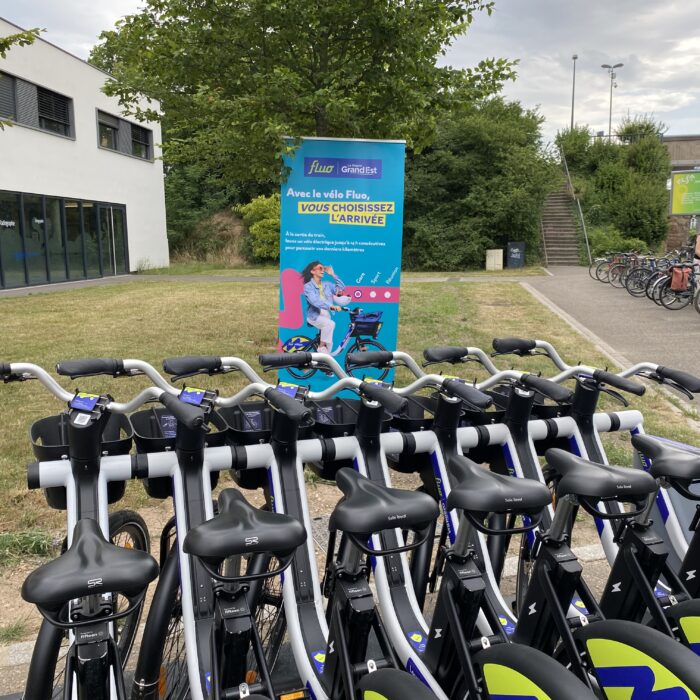 Mobilité durable : Le vélo Fluo arrive en gare de Sélestat !