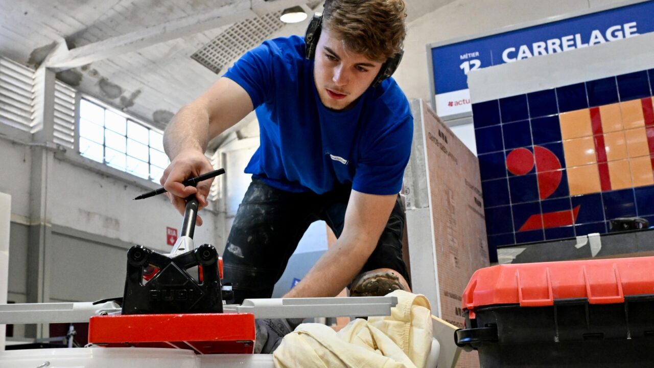 Worldskills France 2025 - Nathanaël Ball - Carrelage