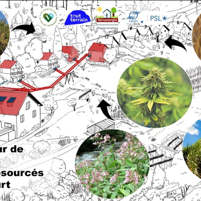 Revue de projet rénovation biosourcée + Visite de la Vigotte Lab & Atelier récolte des matériaux biosourcés