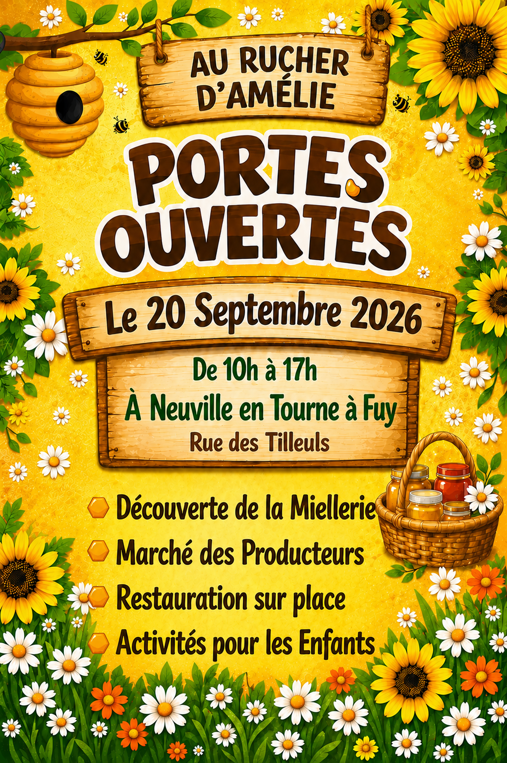 Visite de miellerie