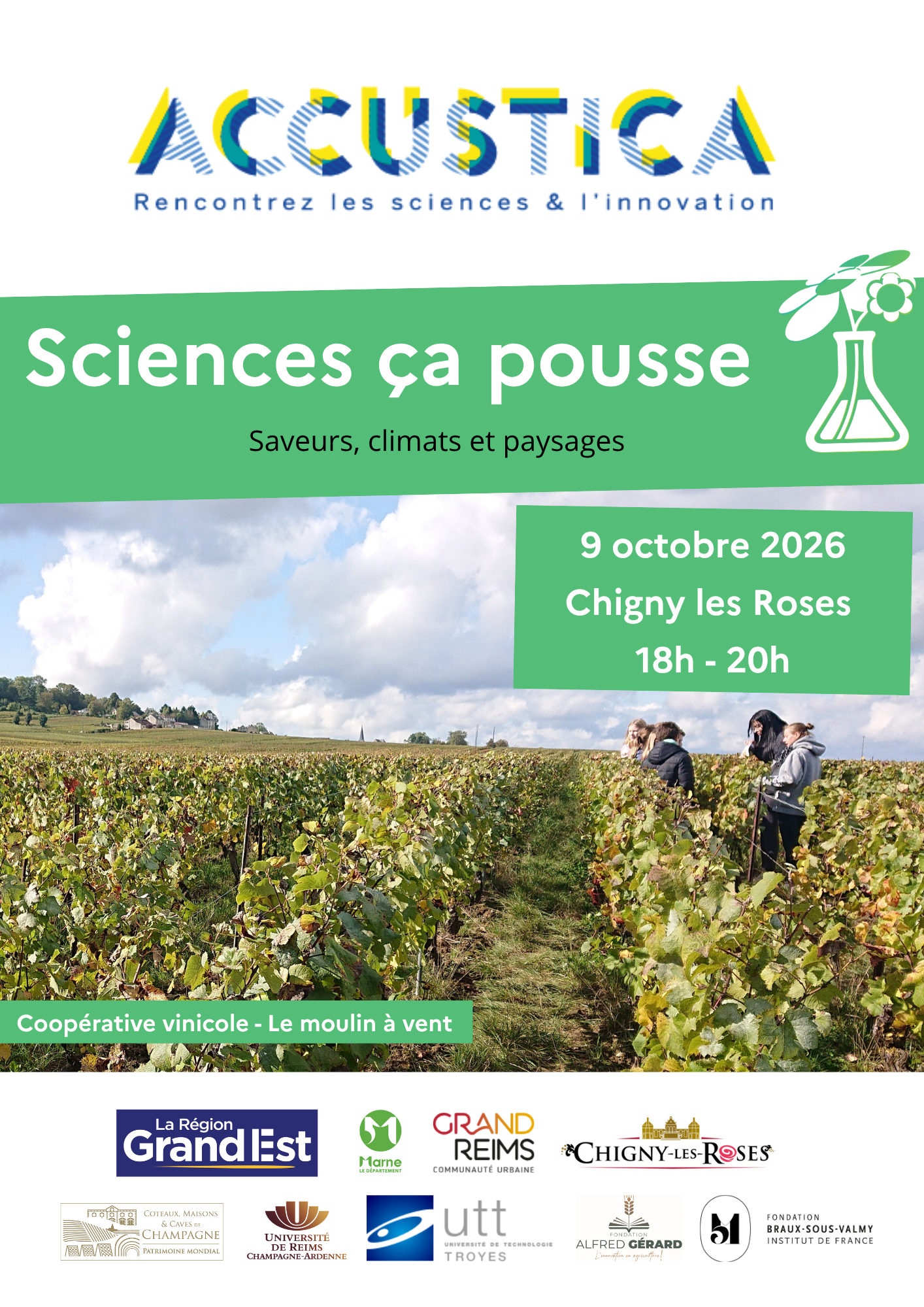 Sciences ça pousse dans les vignes