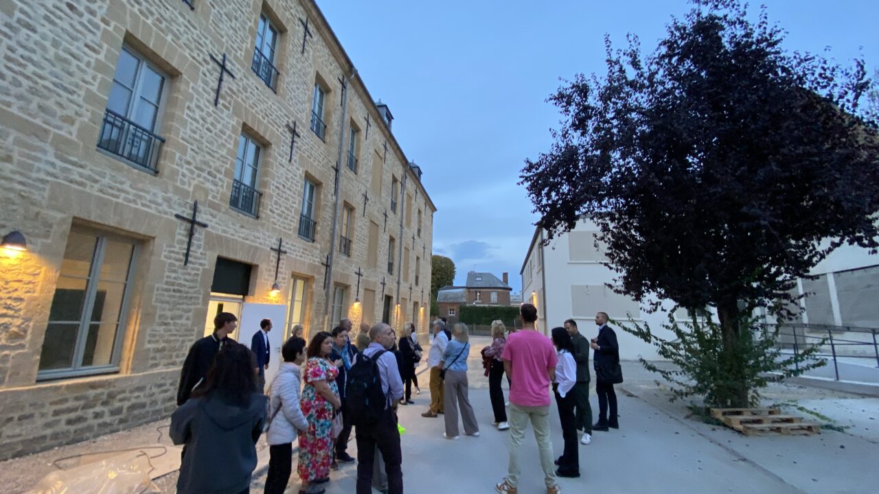 Visite de la Maison des Internes à CHarleville-Mézières