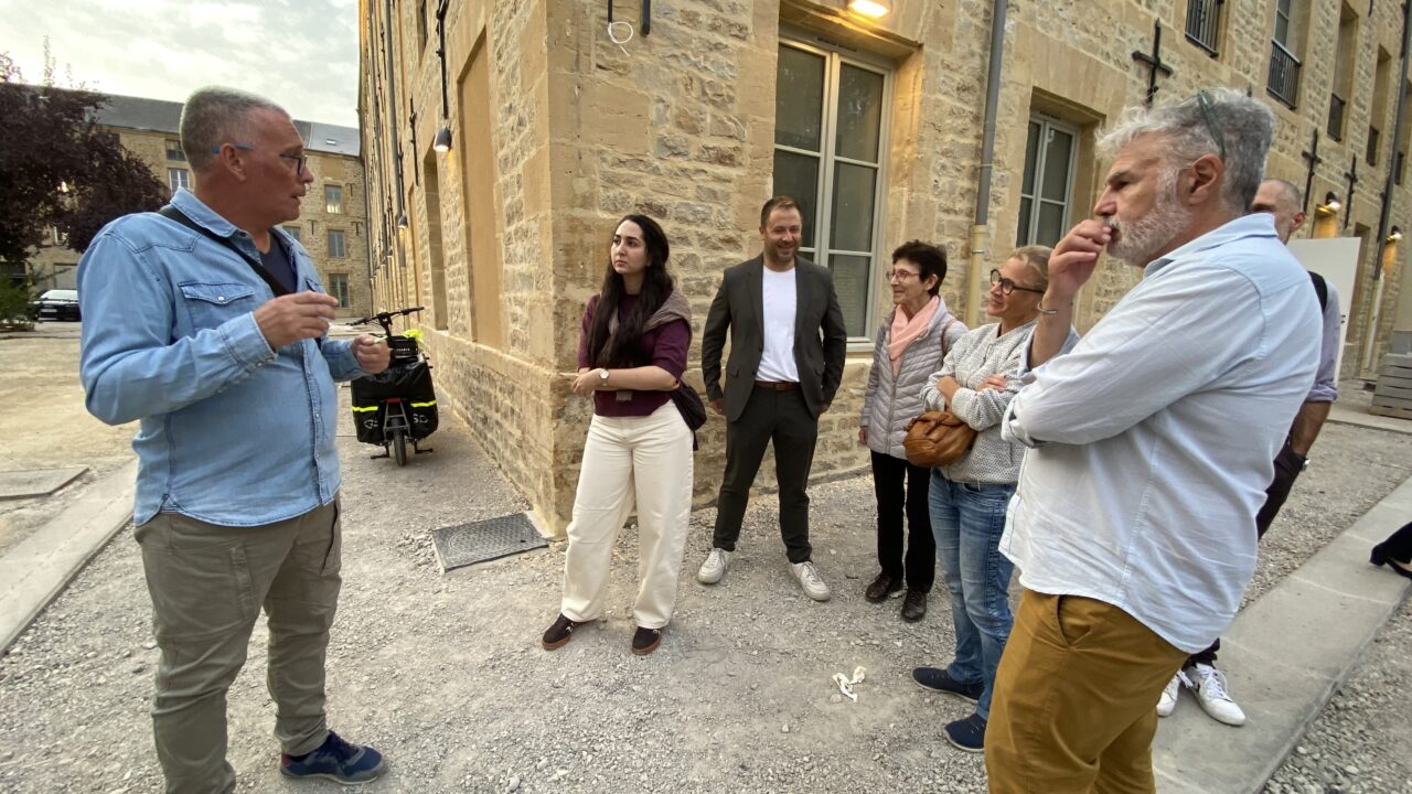 Visite de la Maison des Internes à CHarleville-Mézières